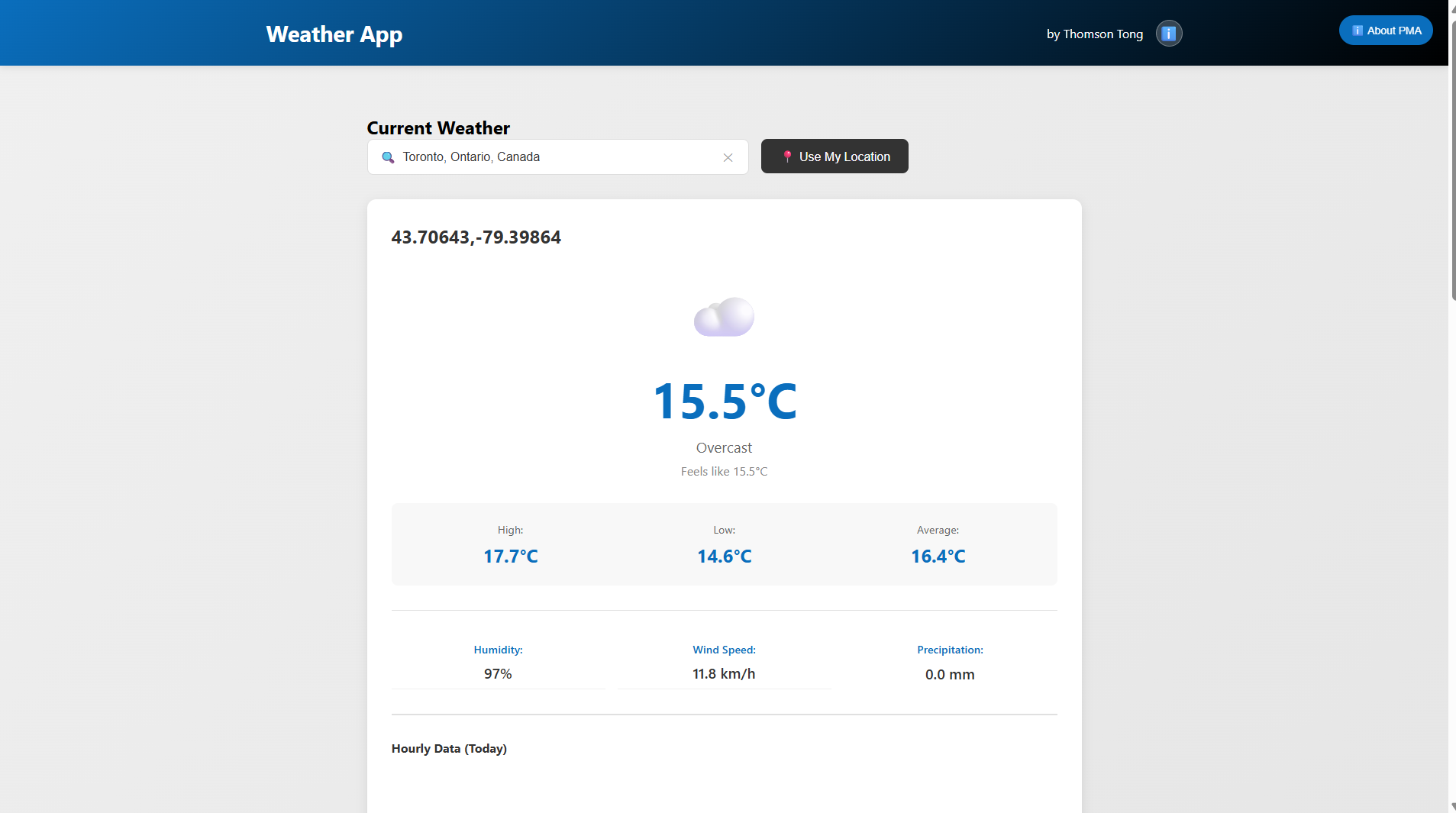 Weather App